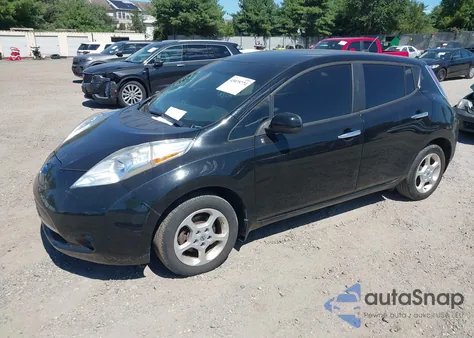 2013 Nissan Leaf Sv из США, поврежденный, VIN 1N4AZ0CP4DC404545